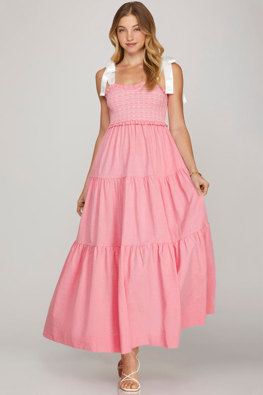 Smock Maxi Dress
