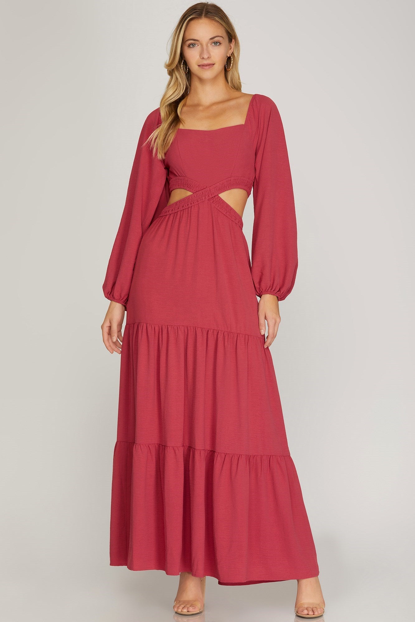 Tiered Maxi Dress