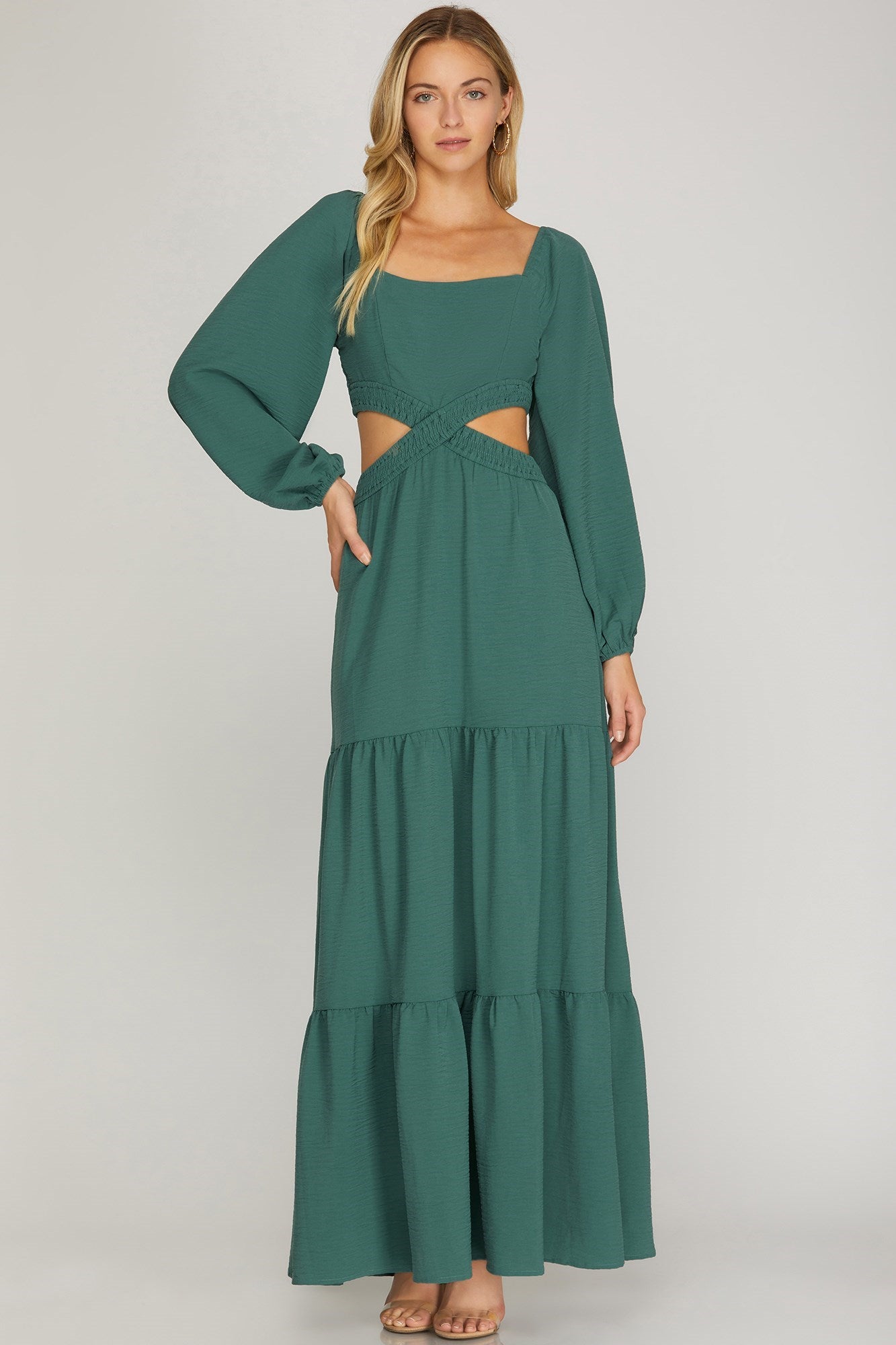 Tiered Maxi Dress