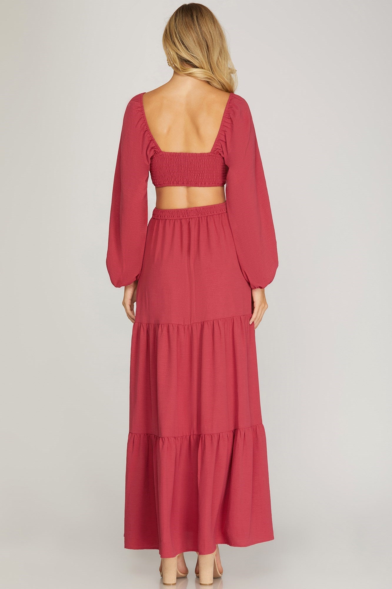 Tiered Maxi Dress