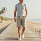 Aldric | Men's Relaxed-Fit Drawstring Shorts – Summer Weekend Wear