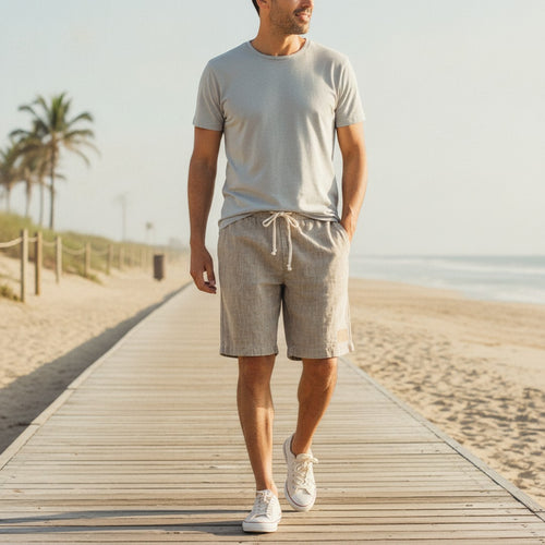 Aldric | Men's Relaxed-Fit Drawstring Shorts – Summer Weekend Wear
