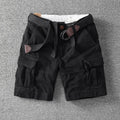 Dexter | Men's Cargo Shorts Web Belt Flap Pockets – Weekend Outings