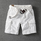 Dexter | Men's Cargo Shorts Web Belt Flap Pockets – Weekend Outings