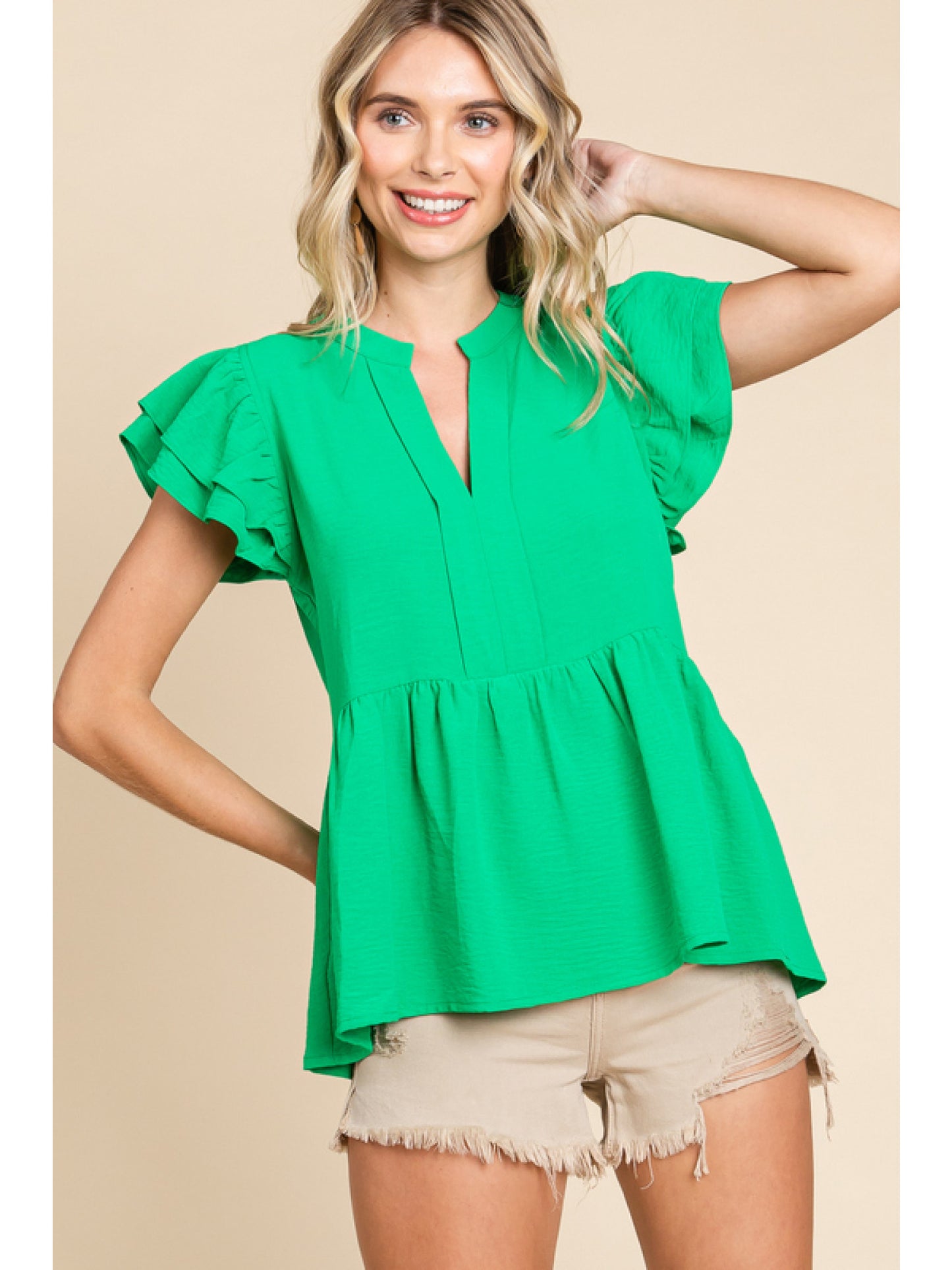 peplum top